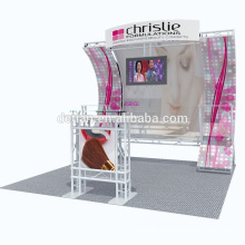 Stand de exhibición de truss de aluminio stand de exhibición de equipos de exposición 3x3